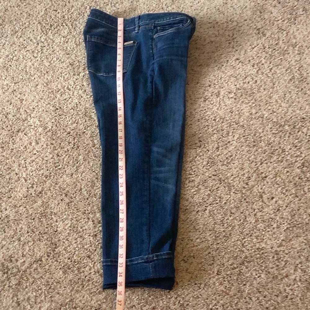 White House Black Market Denim Crop Ankle Jeans Size 10 - Picture 3 of 11